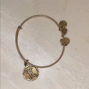initial K Alex and ani bracelet- gently used